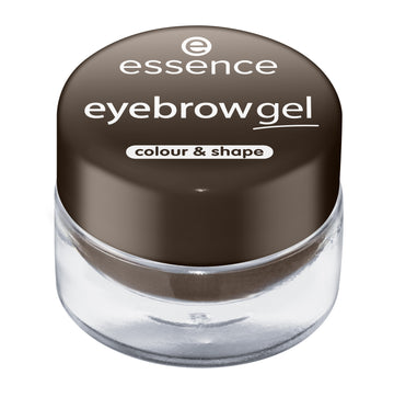 essence eyebrow gel COLOUR & SHAPE 04 dark brown 3g